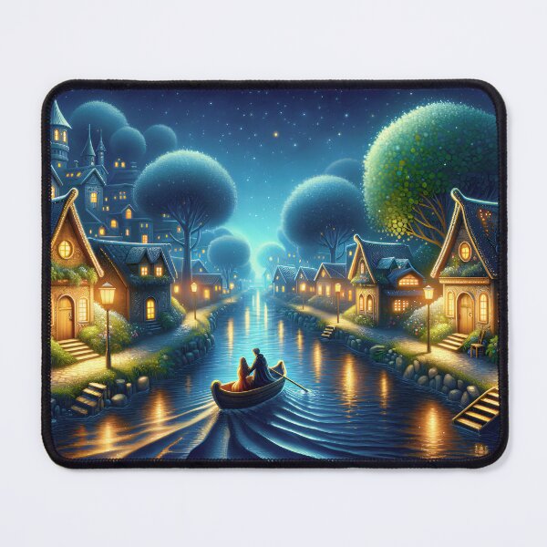 Item preview, Night scene painting designed and sold by Chi261.