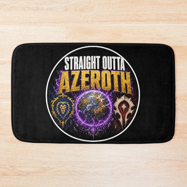 Item preview, Straight Outta Azeroth designed and sold by soondoock.