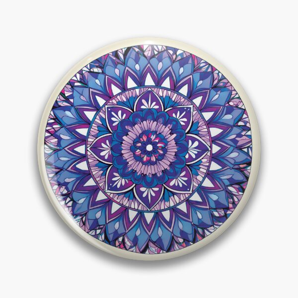 Item preview, Folk Mandala designed and sold by CharlottePlaceArt.