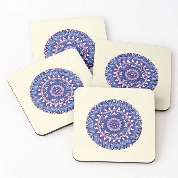 Item preview, Folk Mandala designed and sold by CharlottePlaceArt.