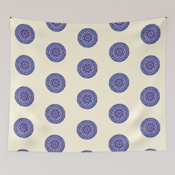 Item preview, Folk Mandala designed and sold by CharlottePlaceArt.