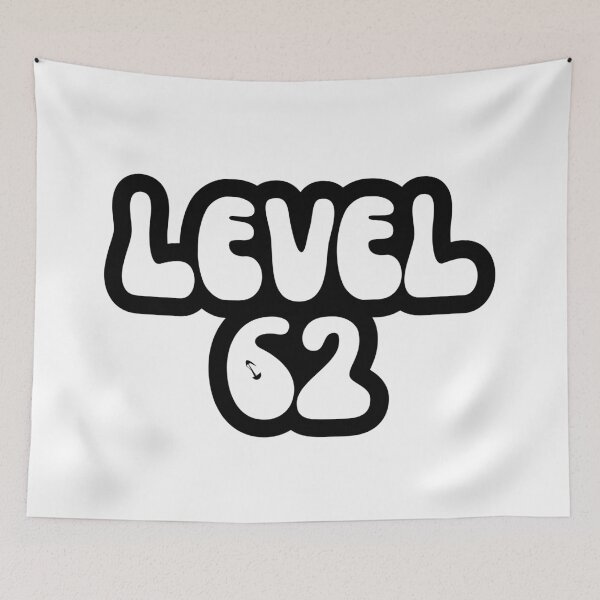 Item preview, Level 62 Gamer Streetwear Design designed and sold by variant designer.
