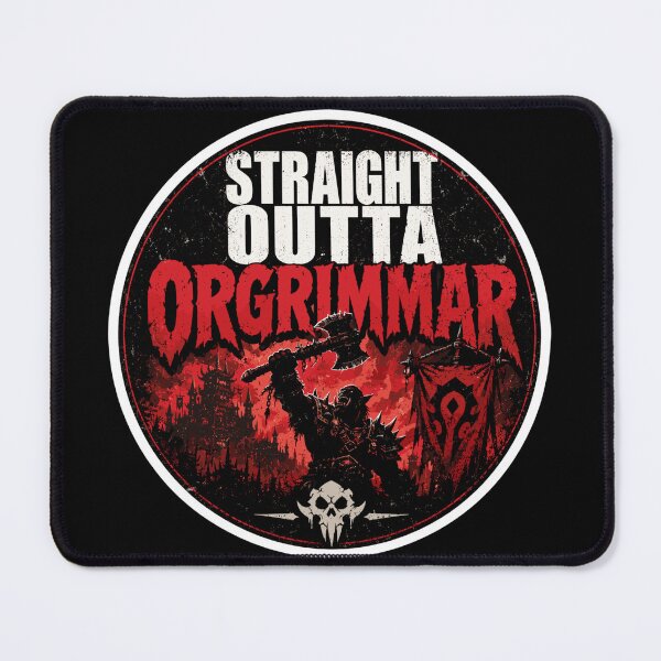 Item preview, Straight Outta Azeroth designed and sold by soondoock.