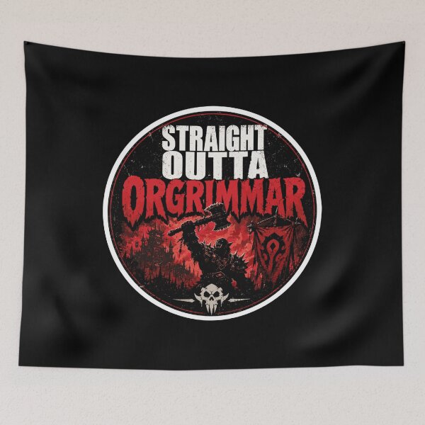 Item preview, Straight Outta Azeroth designed and sold by soondoock.