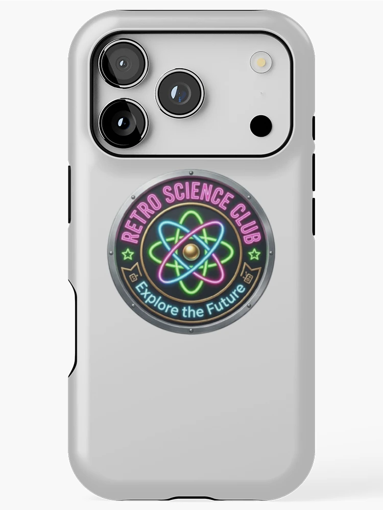 Thumbnail 1 of 4, iPhone Case, Retro Science Club designed and sold by Monem-RASH.