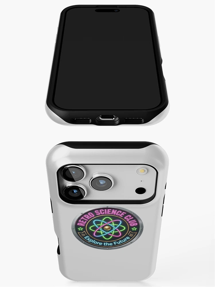 Thumbnail 3 of 4, iPhone Case, Retro Science Club designed and sold by Monem-RASH.