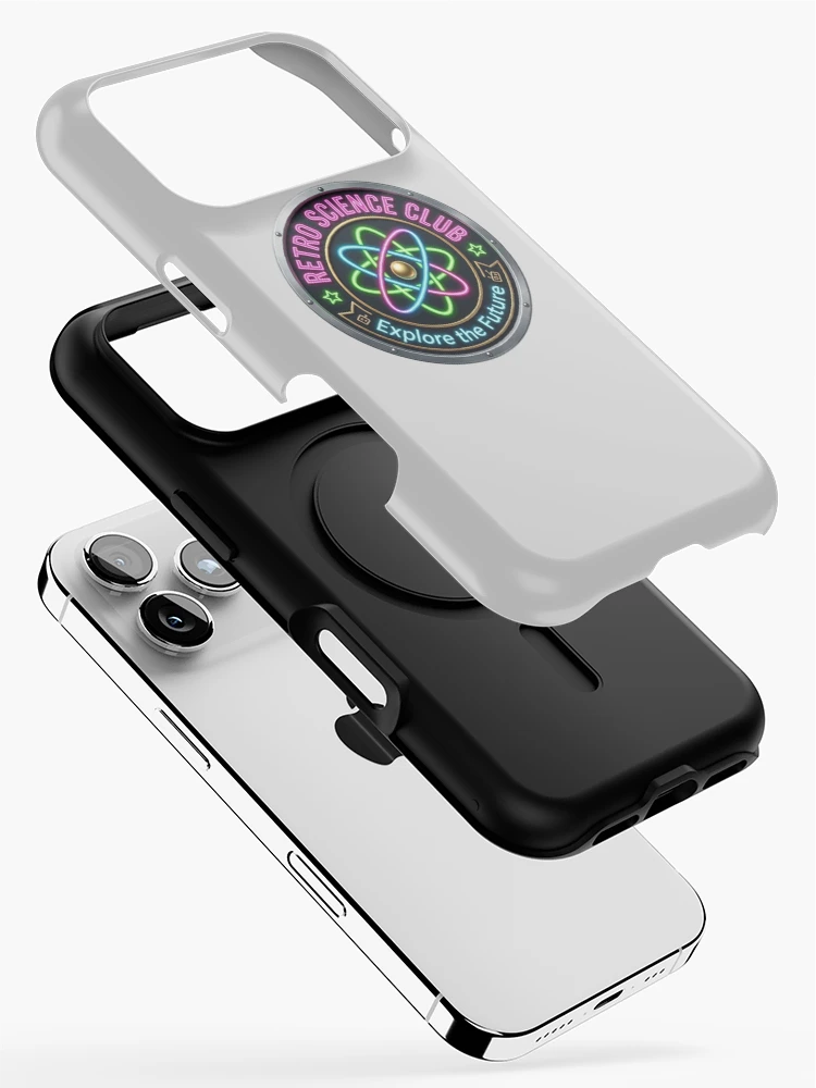 Thumbnail 2 of 4, iPhone Case, Retro Science Club designed and sold by Monem-RASH.