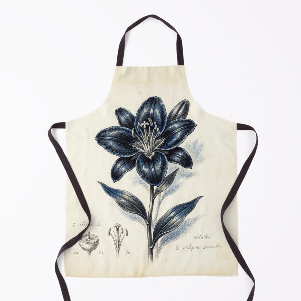 Item preview, Midnight Herbarium II – Eclipse Lily designed and sold by Roberta Calabrese.