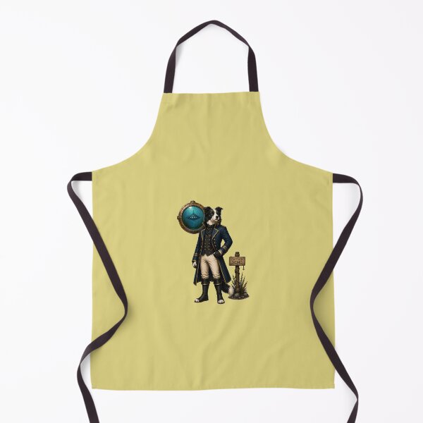 Item preview, Captain Nemo Border Collie Literary Dog designed and sold by Caradestrella.