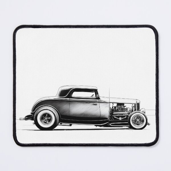 Item preview, 1932 Ford 3-Window Coupe Sketch designed and sold by HoskingInd.
