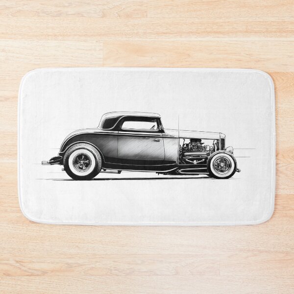 Item preview, 1932 Ford 3-Window Coupe Sketch designed and sold by HoskingInd.