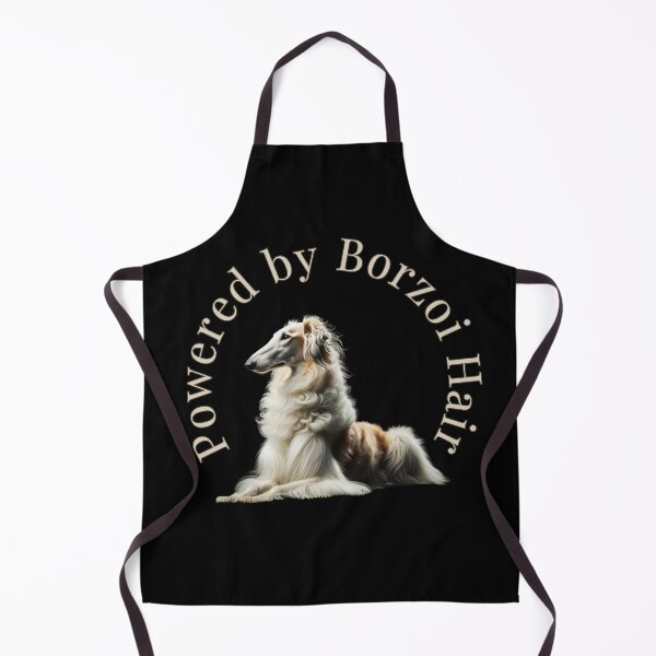 Item preview, Powered by Borzoi Hair - Funny Borzoi Lover Design designed and sold by PatykArt.