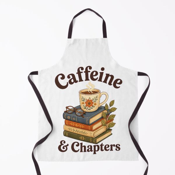 Item preview, Caffeine And Chapters Coffee Reader Shirt designed and sold by Passionread.