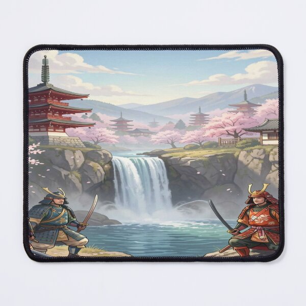 Item preview, The samurai spirit of Japan in a tranquil landscape full of tradition and timeless cultural power. designed and sold by FotoworldEdel.