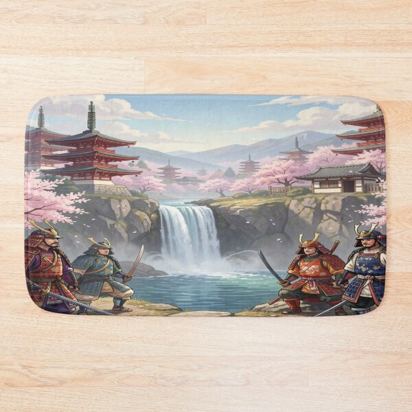 Item preview, The samurai spirit of Japan in a tranquil landscape full of tradition and timeless cultural power. designed and sold by FotoworldEdel.