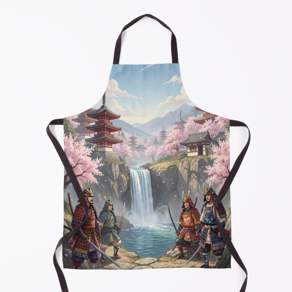 Item preview, The samurai spirit of Japan in a tranquil landscape full of tradition and timeless cultural power. designed and sold by FotoworldEdel.