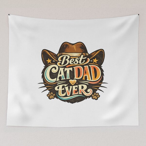 Item preview, Best Cat Dad Ever designed and sold by GiaoCalonas.