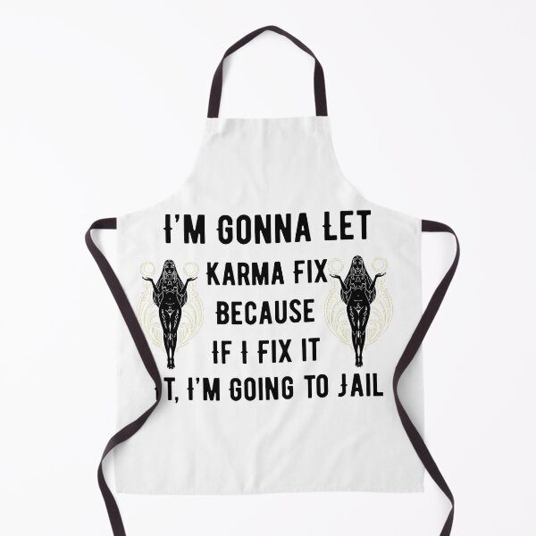 Item preview, I'm Gonna Let Karma Fix It Funny Boho Sarcastic Quote Design designed and sold by luckyhue.
