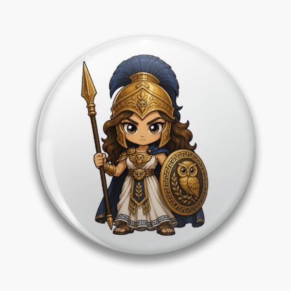 Item preview, Athena Mythology Mascot Design designed and sold by The Dark Files.