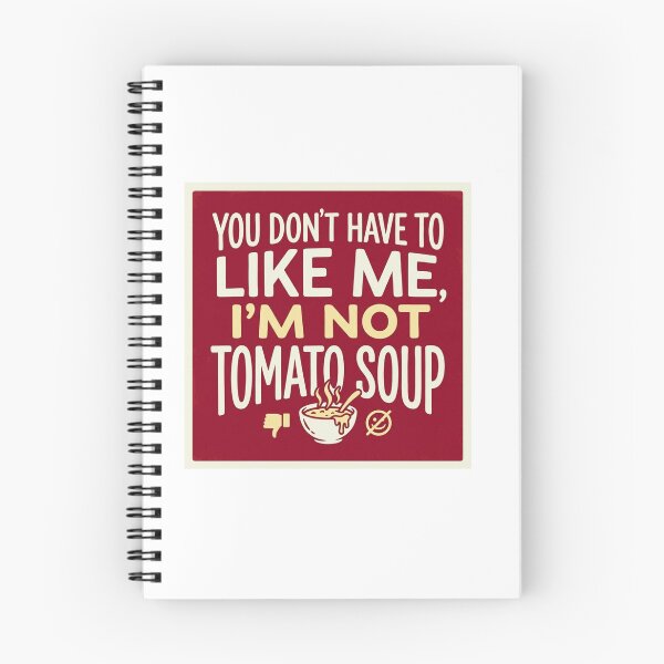 Item preview, You Don't Have To Like Me I'm Not Tomato Soup Funny Sarcastic Quote designed and sold by BoldConcept43.