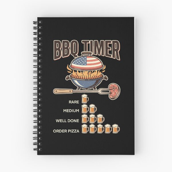 Item preview, BBQ Timer Funny Beer Grilling Dad Humor designed and sold by dudelinart.