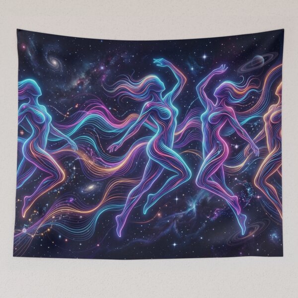 Item preview, Cosmic dancers of light designed and sold by Sigtrix.