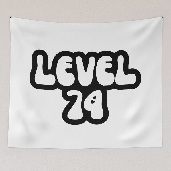 Item preview, Level 74 Gaming Typography Design designed and sold by variant designer.