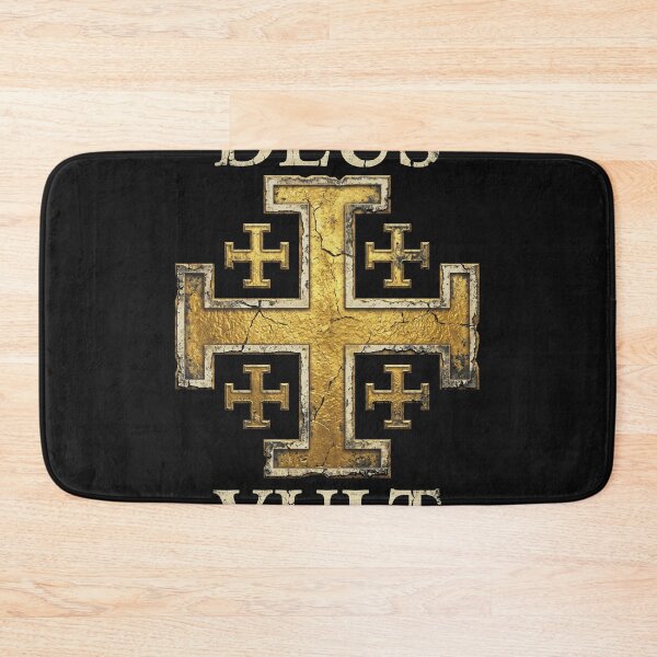 Item preview, Deus Vult Distressed Jerusalem Cross Historical Knight Armor designed and sold by AdyKurniawan.