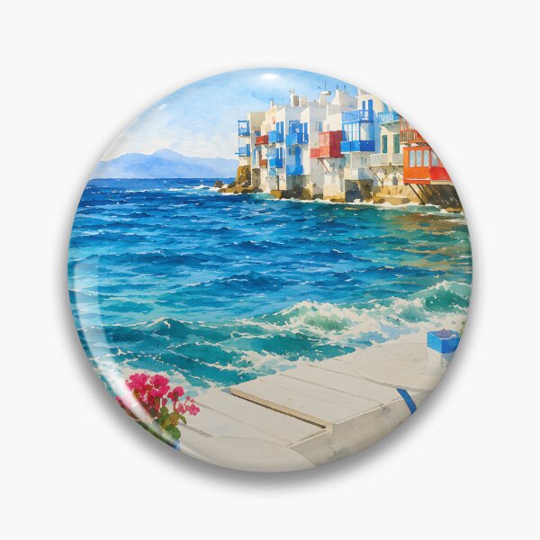 Item preview, Little Venice, Mykonos designed and sold by HOMETOWN86.