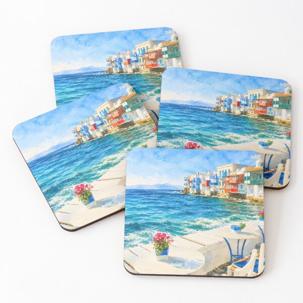 Item preview, Little Venice, Mykonos designed and sold by HOMETOWN86.