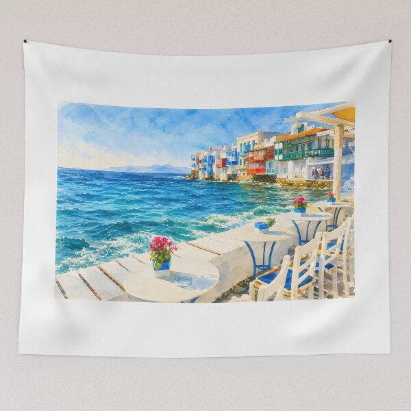 Item preview, Little Venice, Mykonos designed and sold by HOMETOWN86.