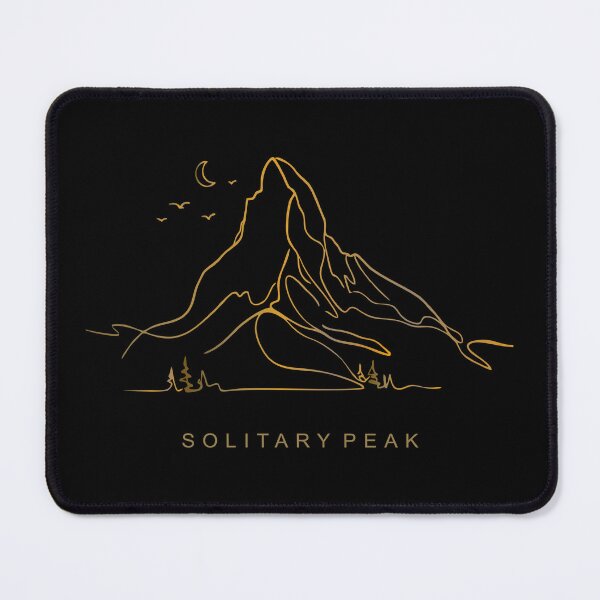Item preview, Solitary Peak - Minimalist One Line Mountain designed and sold by DarojadNR.
