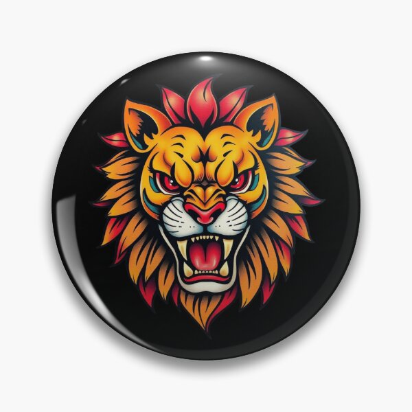 Item preview, Fierce Lion Head designed and sold by pUNKnown.