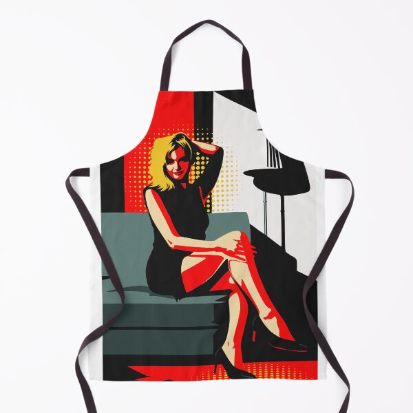Item preview, Pop Art Noir Print, Retro Glam Fashion Art designed and sold by Studio pod Burom.