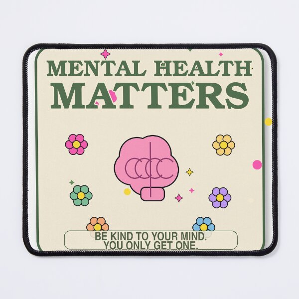 Item preview, Mental Health Matters designed and sold by Aether-Pixels.