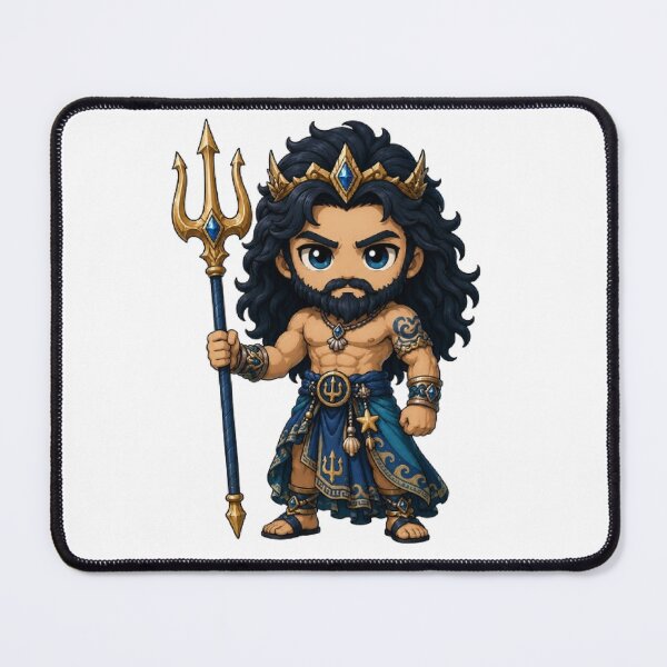 Item preview, Poseidon Mythology Mascot Design designed and sold by The Dark Files.
