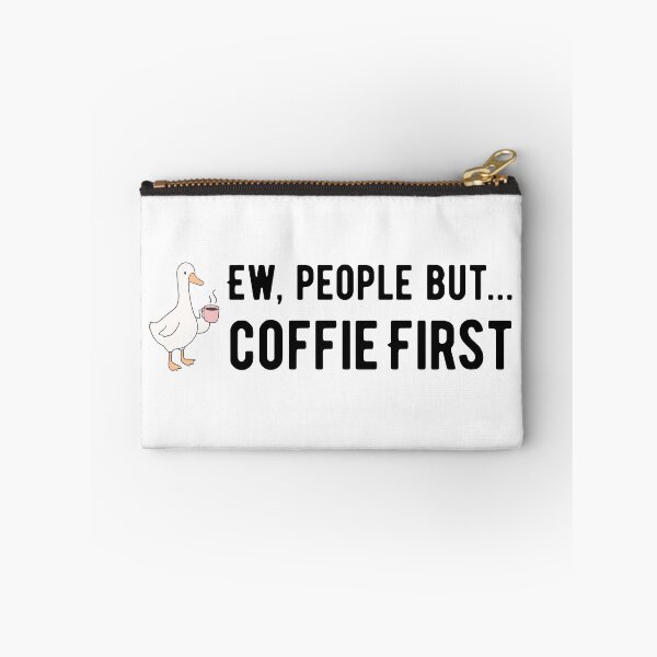 Item preview, Cute Goose With Coffee Kawaii Morning Duck Lover Design Eww People designed and sold by luckyhue.