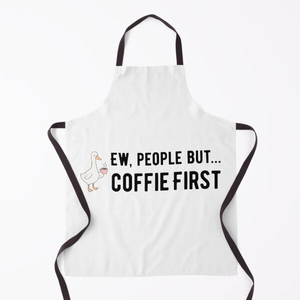 Item preview, Cute Goose With Coffee Kawaii Morning Duck Lover Design Eww People designed and sold by luckyhue.