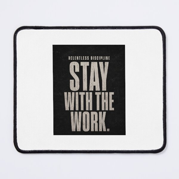 Item preview, Relentless Discipline Quote Minimalist Streetwear Design designed and sold by PrintxforxYou.