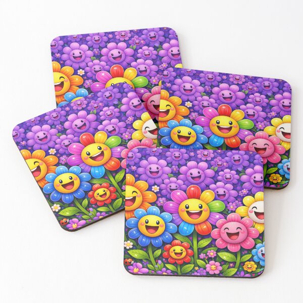 Item preview, Smiling flowers full of joy designed and sold by Sigtrix.