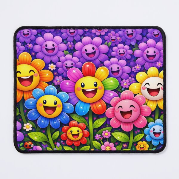 Item preview, Smiling flowers full of joy designed and sold by Sigtrix.