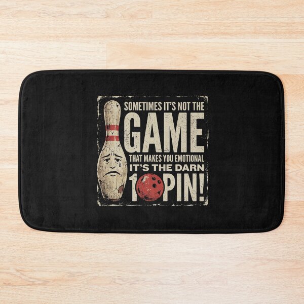 Item preview, The Darn 10 Pin Funny Bowling Vintage Distressed Sign designed and sold by AdyKurniawan.