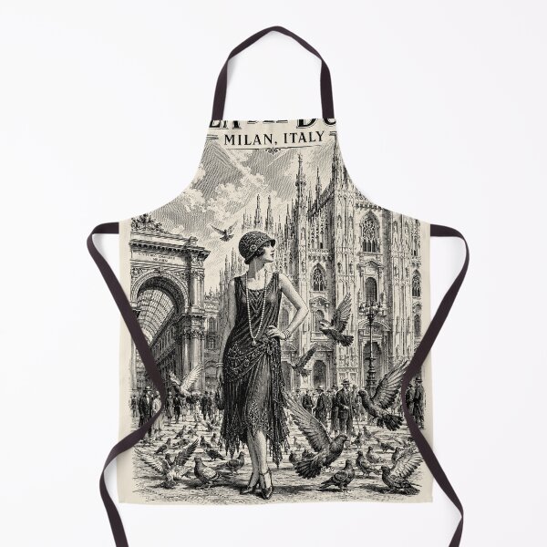 Item preview, Piazza del Duomo, Milan, Italy [Wood Engraving] designed and sold by elektronen.