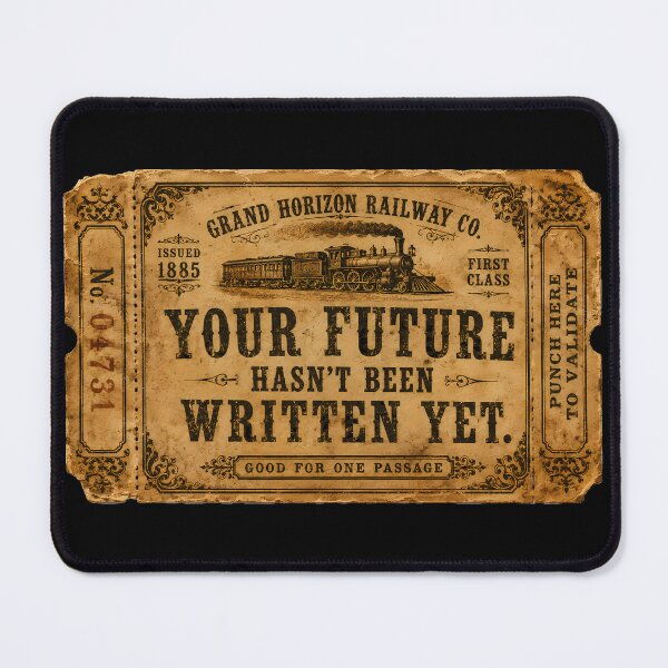 Item preview, 1885 Time Train Ticket designed and sold by agearb.