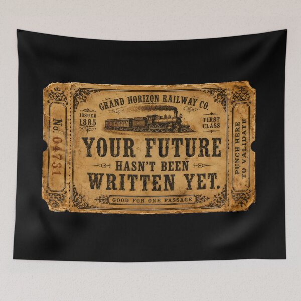 Item preview, 1885 Time Train Ticket designed and sold by agearb.