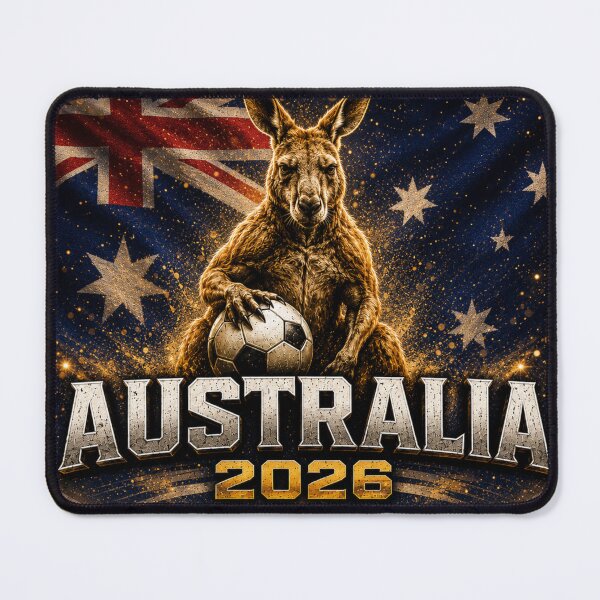 Item preview, Australia 2026 Football Fan Design | Aussie Pride Kangaroo Soccer Supporter I World Cup Inspired Design designed and sold by Winetastic-Art.