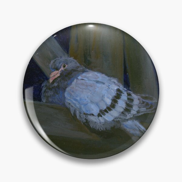 Item preview, Wood Pigeon at night designed and sold by emfpaints.
