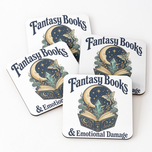 Item preview, Fantasy Books Emotional Damage Shirt designed and sold by Passionread.