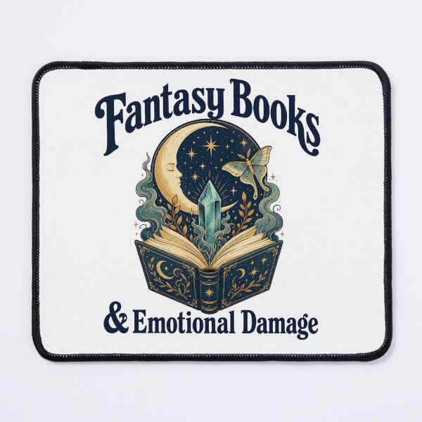 Item preview, Fantasy Books Emotional Damage Shirt designed and sold by Passionread.