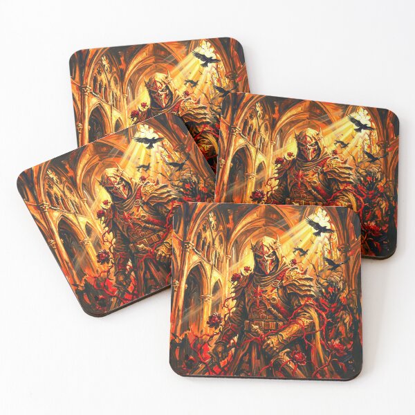 Item preview, Dark Gothic Art & Fine Art Prints (1:1 Square Posters) designed and sold by Cyber-ART-Studio.